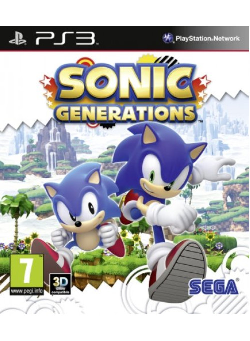 Sonic Generations Английская версия (PS3)